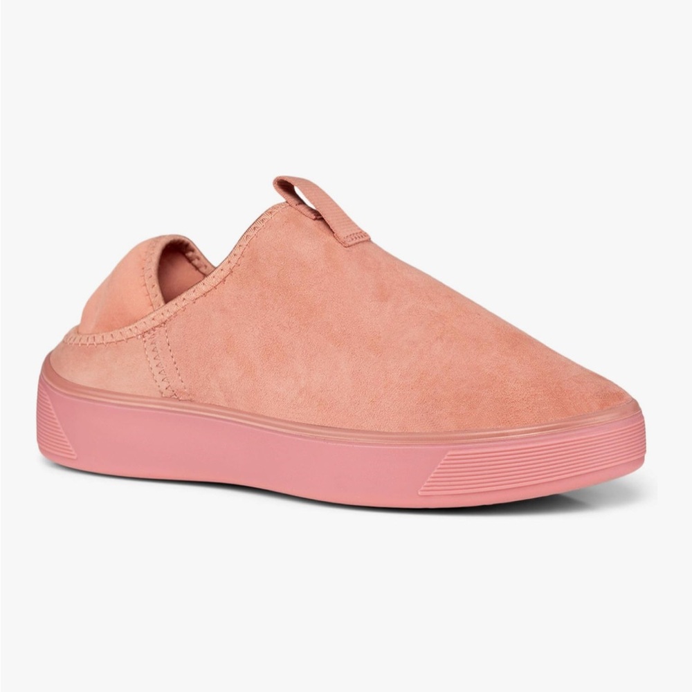 Ecco Women's Street Tray Hygge Slip on Slipper Damask Pink-Size 8-8.5-BNIB